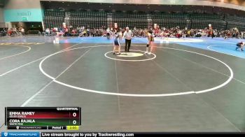 132 lbs Quarterfinal - Cora Rajala, White Pine vs Emma Ramey, Kelso (Girls)