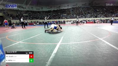 150 lbs Consi Of 32 #1 - Mason Groth, Coweta vs Kolyn Mills, Piedmont