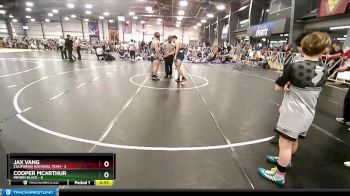 84 lbs Rd# 7- 10:45am Saturday Final Pool - Jax Vang, California National Team vs Cooper McArthur, Minion Black