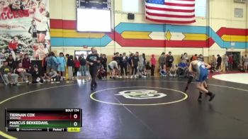 120 lbs Cons. Round 1 - Tiernan Cox, Windsor vs Marcus Bekkedahl, Poudre