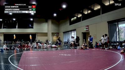120 lbs Round 2 (6 Team) - Amonte Fleming, Black Hive #3 vs Lucas Simpson, Elevation WC #2