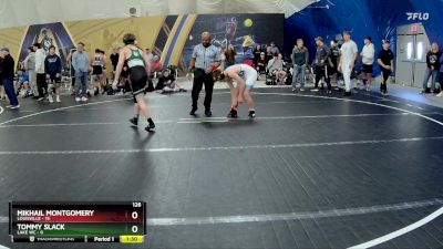 126 lbs Round 7 (8 Team) - Mikhail Montgomery, Louisville vs Tommy Slack, Lake WC