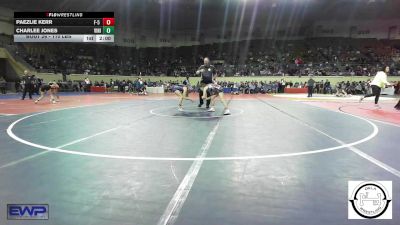 110 lbs Round Of 16 - Paezlie Kerr, F-5 Grappling vs Charlee Jones, Vinita Kids Wrestling