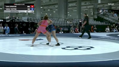 135 lbs Quarters - Ava Strayer, Howe Wrestling School, LLC vs Mika Yoffee, Legends Of Gold Las Vegas
