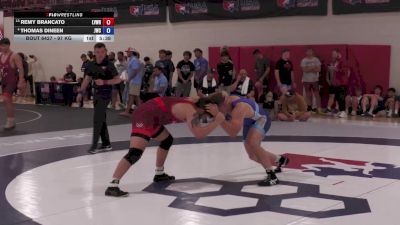 97 kg Champ. Round 2 - Remy Brancato, Lehigh Valley Wrestling RTC vs Thomas Dineen, Jackrabbit Wrestling Club