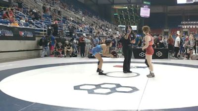 120 lbs Cons. Rd Of 64 - Saphira Hamill, Maryland vs Priscila Guerrero, Texas