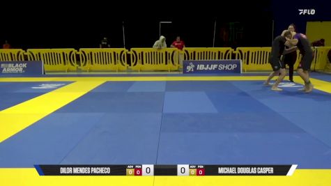 Michael Douglas Casper vs Dilor Mendes Pacheco 2025 Pan IBJJF Jiu-Jitsu No-Gi Championship