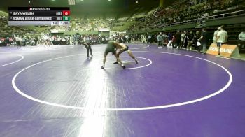 152 lbs Quarterfinal - Izaya Welsh, Porterville vs Roman Jesse Gutierrez, Bullard