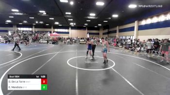 120 lbs Round Of 128 - Oscar De La Torre, Santa Monica HS vs Elias Mendiola, SF Demons