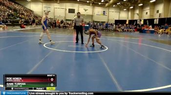 132 lbs Quarterfinals (8 Team) - Poe Hobza, Omaha Central vs Gabe Turman, Lincoln East