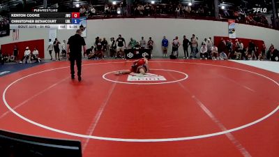 61 kg Champ. Round 2 - Kenton Cooke, Jackrabbit Wrestling Club vs Christopher Betancourt, Long Island RTC - LIRTC