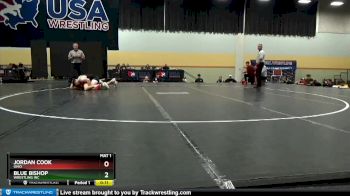 150 lbs Cons. Round 5 - Jordan Cook, Ohio vs Blue Bishop, Wrestling Inc