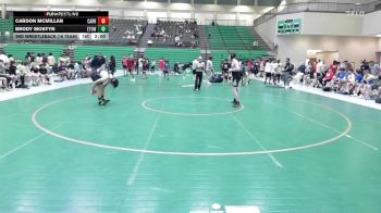 157 lbs 2nd Wrestleback (16 Team) - Carson McMillan, Carrollton vs Brody Mostyn, Etowah