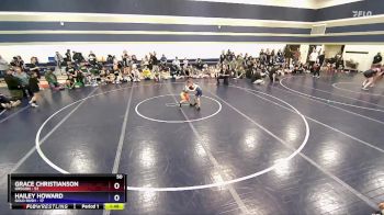 50 lbs Round 5 (6 Team) - Grace Christianson, Oregon vs Hailey Howard, Gold Rush