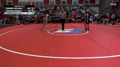 140 lbs Cons. Round 4 - Rosmery Sis Pable, Postville vs Ashlynn Klusman, North Fayette Valley