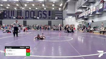 56-61 lbs 5th Place Match - Tanner Alley, St. Malachy Catholic Church vs Brantley Pence, Greentown Wrestling Club