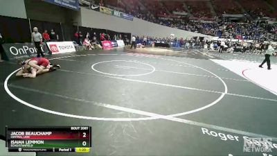 2A/1A-160 Quarterfinal - Jacob Beauchamp, Central Linn vs Isaiah Lemmon, Echo/Stanfield