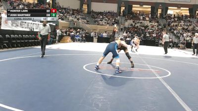 157-2A/1A Cons. Round 1 - Hunter Lark, Harford Technical vs Josh Martinez, Chesapeake-BC