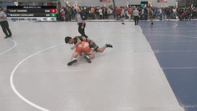 157 lbs Cons. Rd Of 16 - Clay Hansel, Victory School Of Wrestling vs Mason Catalano, Xavier