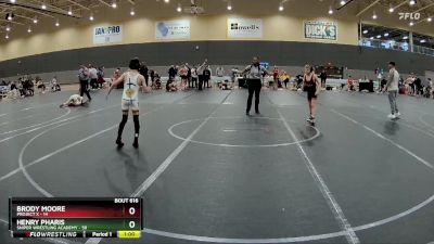 72 lbs Semifinal - Brody Moore, Project X vs Henry Pharis, Sniper Wrestling Academy