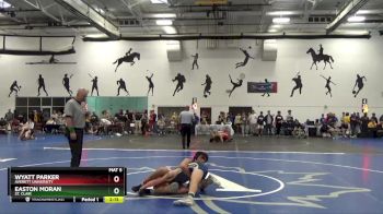 133 Freshman/Soph Cons. Semi - Easton Moran, St. Clair vs Wyatt Parker, Averett University