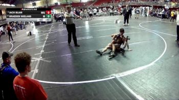 80 lbs 3rd Place Match - Braeden Wieland, Nebraska Boyz vs Jack Blair, Hawks Wrestling Club (Lincoln)