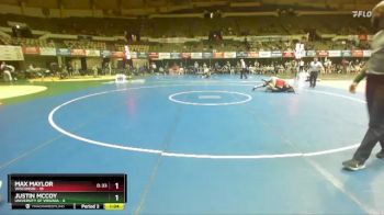 184 lbs Semis & Wb (16 Team) - Ethan Lopez, King University vs Amir Joseph, Belmont Abbey