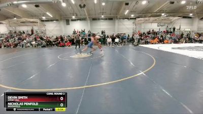 138 lbs Cons. Round 2 - Devin Smith, Smoky Hill vs Nicholas Penfold, Broomfield