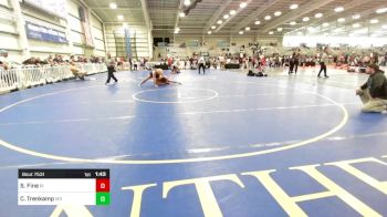 182 lbs Round Of 16 - Spencer Fine, RI vs Charlie Trenkamp, MD