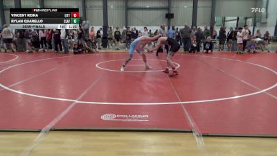 130 lbs Semifinal - Vincent Reina, Littlestown vs Rylan Quarello, Claysburg