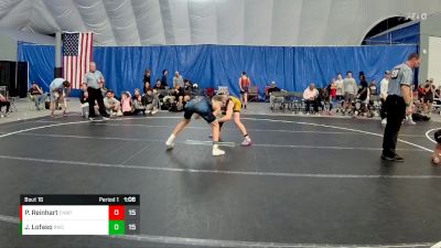 120 lbs Round 4 (8 Team) - Pierce Reinhart, Team Nauman Bethel Park vs Johnny Lofaso, Rogue WC