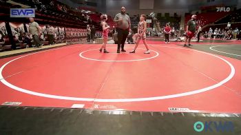 90 lbs Final - Kamden Turner, Owasso Takedown Club vs Arwen Frisby, Skiatook Youth Wrestling