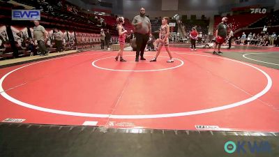 90 lbs Final - Kamden Turner, Owasso Takedown Club vs Arwen Frisby, Skiatook Youth Wrestling