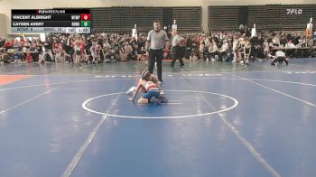 65 lbs Rr Rnd 1 - Vincent Albright, Washington Twp - ESC vs Cayden Avery, Rabbit Wrestling Club - ESC