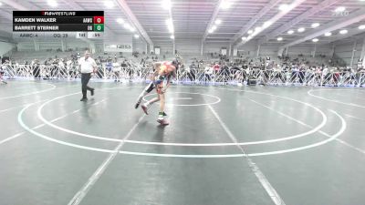 85 lbs Rr Rnd 2 - Kamden Walker, All-American Wrestling Club Red vs Barrett Sterner, Ohio Gold