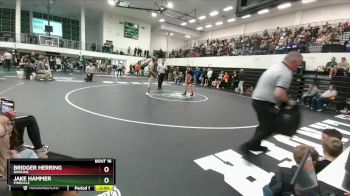 138 lbs Champ. Round 1 - Jake Hammer, Pinedale vs Bridger Herring, Rawlins