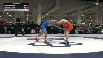 61 lbs Semis - Aaron Seidel, Steller Trained Wrestling vs Kyler Larkin, Valiant