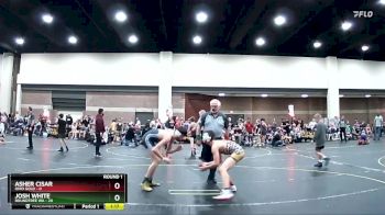 115 lbs Round 1 (4 Team) - Josh White, Roundtree WA vs Asher Cisar, Ohio Gold