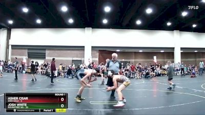 115 lbs Round 1 (4 Team) - Josh White, Roundtree WA vs Asher Cisar, Ohio Gold