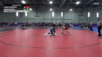 157 lbs Cons. Round 3 - Brian Mitchell, Luther vs Drake Thompson, Coe