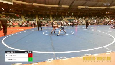 76 lbs Consi Of 8 #1 - Zavier Olver, Mat Assassins vs Jaxon Jundt, Purler Wrestling, Inc