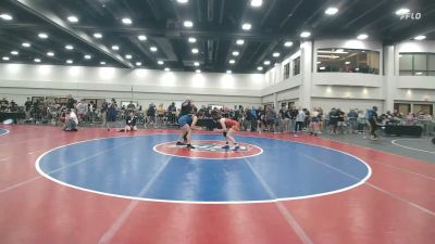 140 lbs Cons. Quarters - Aurora Sarosh-OConnell, Attack Wrestling Club vs Caroline Owens, Team Missouri Select
