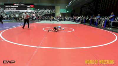 55 lbs Round Of 16 - Traesyn Anglin, Hawks WC Lincoln vs Jake Butchee, OKWA