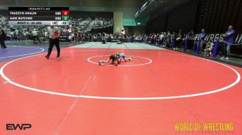 55 lbs Round Of 16 - Traesyn Anglin, Hawks WC Lincoln vs Jake Butchee, OKWA