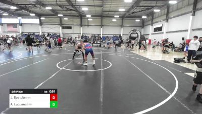 165 lbs 5th Place - Jacob Spatola, Grindhouse WC vs Andy Luqueno, Grindhouse WC