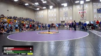 165 lbs Cons. Round 7 - Jake Dowdy, Union County vs Dj Wilson, Paducah Tilghman