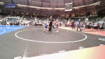49 lbs Consi Of 4 - Luxton Sullivan, Cowboy Wrestling Club vs Maverick Lee-degraffenreid, Checotah Matcats