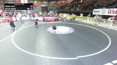 126 lbs Cons. Quarters - Caiden Avila vs Phillip Green, Dethrone Wrestling Club