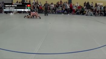 90 lbs Quarterfinal - Lane Henley, DC Elite vs Bentley Mattie, The Shed