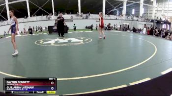 90 lbs Placement Matches (8 Team) - Payton Bennett, Washington vs Guilianna Latshaw, Pennsylvania Blue